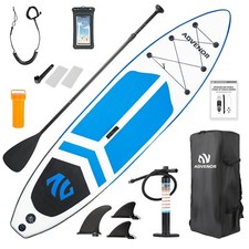 ADVENOR Paddle Board 11'x33 x6 Extra Wide Inflatable Stand Up Paddle Board wi...