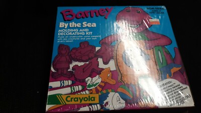 Barney By the Sea Molding and Decorating Kit Cookie Cutters Crayola
