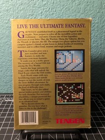 Gauntlet Nintendo NES Tengen CIB - Manuel - Cart - Box
