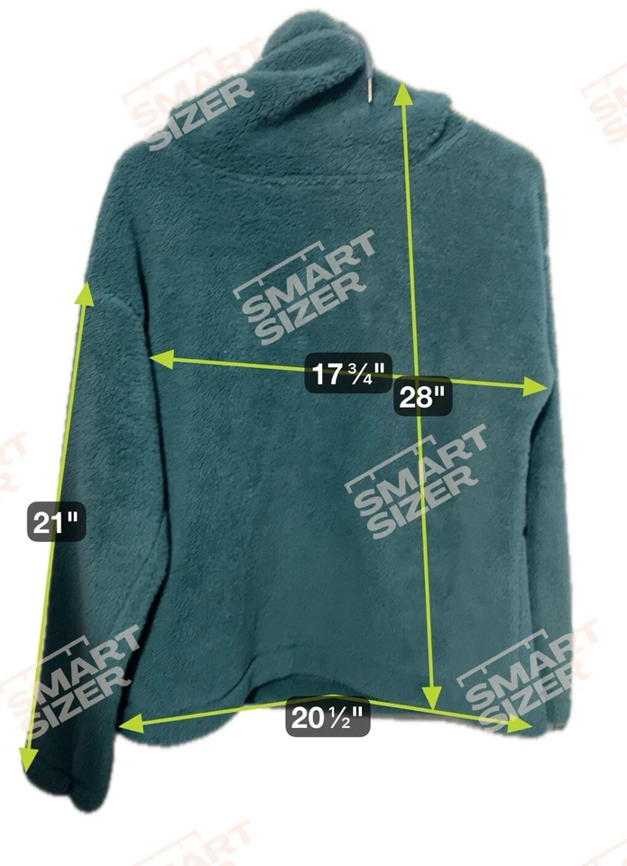 C9 By Champion Women’s Cozy Fleece Pullover Aqua Tonic Sz Small Winter Comfy - Image 2 of 2