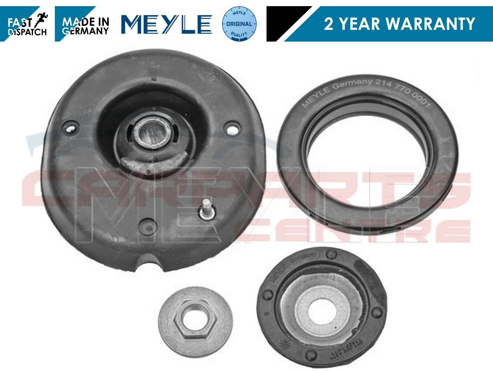 FOR PEUGEOT 207 FRONT SUSPENSION SHOCKER STRUT TOP MOUNTING & BEARING