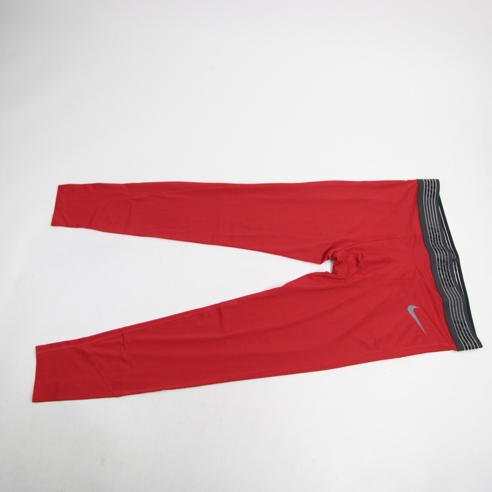 Nike Dri-Fit Compression Pants Men's Red New without Tags