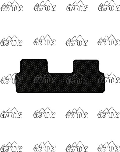 VW TOURAN (7 SEATER) 2016-ONWARD FULLY TAILORED BLACK RUBBER FLOOR MATS 4-Pieces - Picture 7 of 8