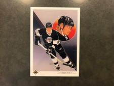 1990-91 Upper Deck Hockey - Los Angeles Kings Checklist - Wayne Gretzky #307