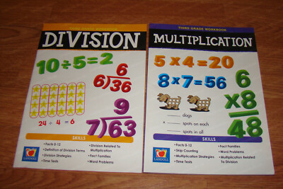 Landoll 3rd Grade Common Core Division, Multiplication Workbooks | eBay