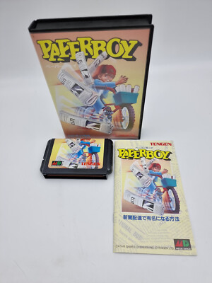 PAPERBOY SEGA MEGADRIVE JAPAN GEBRAUCHT