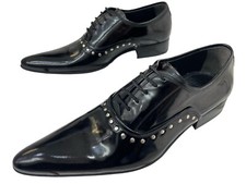 Original Chelsy Patent Leather Designer Unique Men's Shoe Studs Stud Slipper