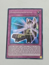 Yu-Gi-Oh Einzelkarte Dimensionssphinx bespielt