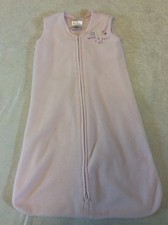 Halo Sleepsack Small Pink Baby Girl Fleece 0-6 Months 10-18 Lbs