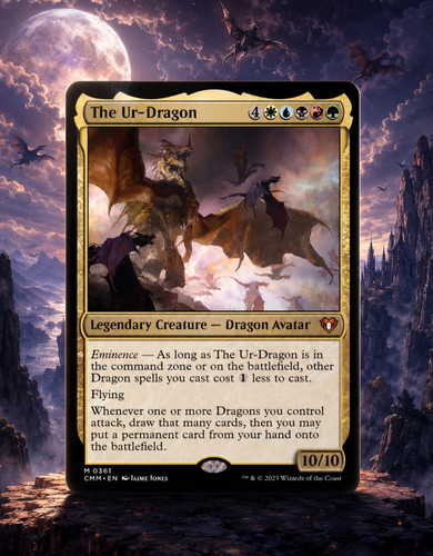 EDH Dragon Deck - Commander MTG Magic the Gathering