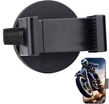 Magnetic Motorcycle Phone Mount Holder,Strong Attracts Black