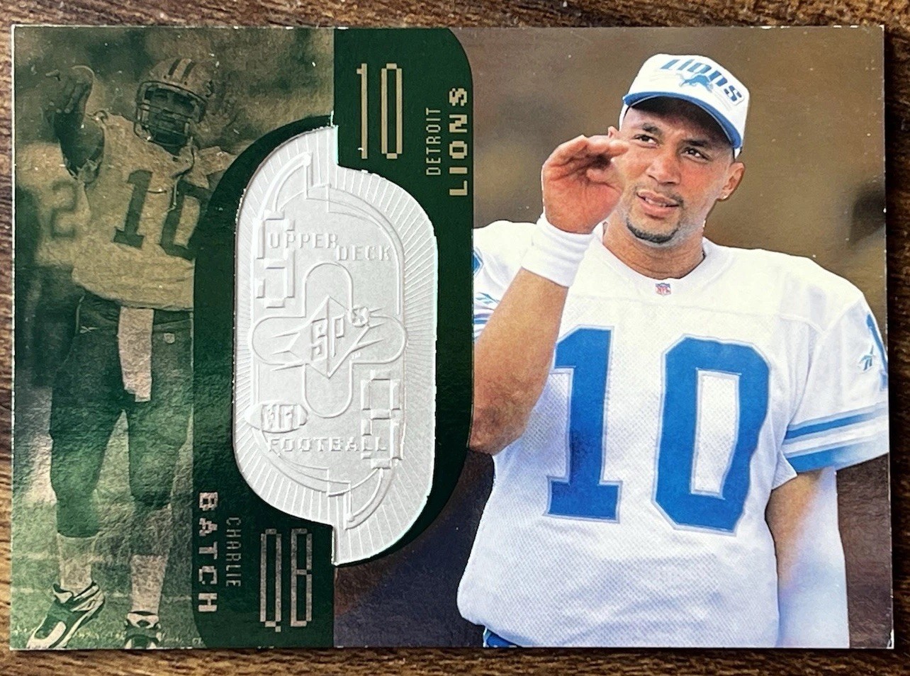 Charlie Batch SPx Finite #221 Base