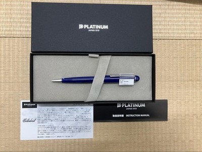 Platinum BTB 15000SR Ballpoint Pen Deep Blue Celuloid Midnight Ocean Edition