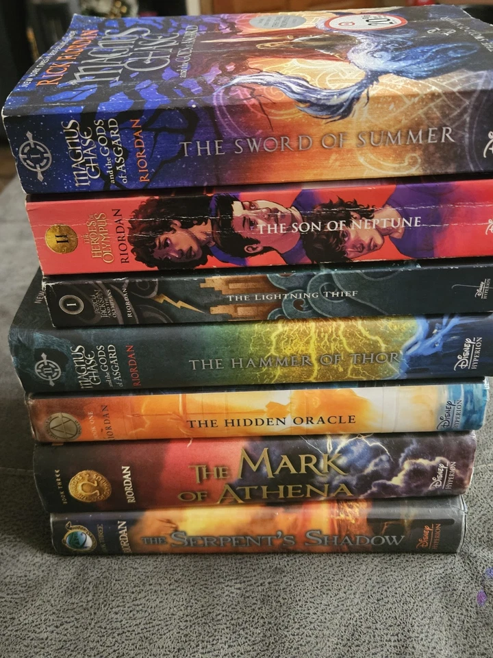 Rick Riordan Presents 7 Book Set Lot Hardcover & PB Heroes Kane Percy Jackson - Image 2 of 4