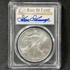 2008 Silver Eagle Goose Gossage Autograph Baseball HOF PCGS MS 70 Only 25 Made