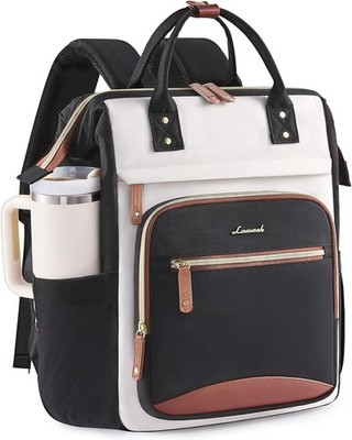 LOVEVOOK Rucksack Damen, 15,6'' Laptop Schulrucksack Teenager Backpack Women |