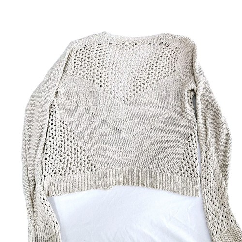 Lucky Brand Damen Pullover Beige Größe XS Langarm Strickjacke - Bild 2 von 12