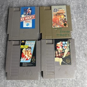 Nintendo Top Loader Nes System Console 15 Game 4 Controller Lot NES-101 Untested