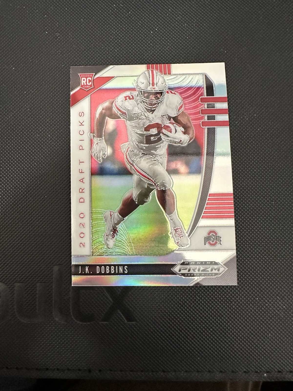 2020 Prizm Draft Picks JK Dobbins Silver Prizm Rookie RC #114