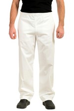 Hugo Boss Men's "Fion182FS" White Flat Front Casual Pants US 32R IT 48
