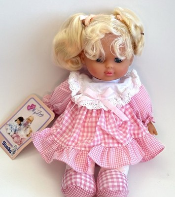 Vintage Simba My Love 12'' vinyl/cloth girl Sleepy Eyes Doll NEW W/Tag
