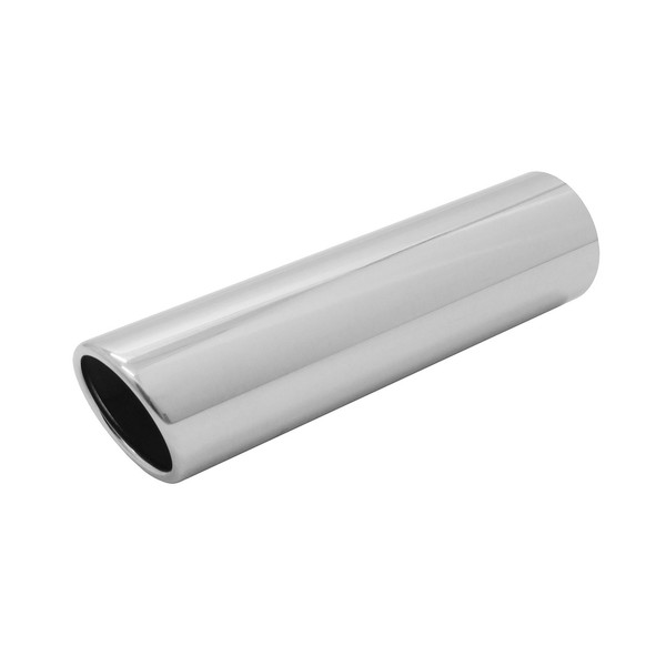 Auspuff Endrohr Edelstahl 1X90Mm Sr-Design EndschalldäMpfer Mit ABE-image