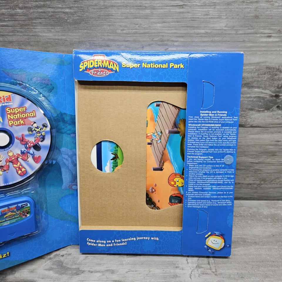VTech Whiz Kid Learning System Spiderman Scooby Doo Bob Builder Thomas Train - Image 4 of 4
