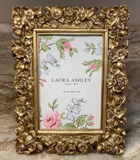 Picture Frame Pretty Floral Design Laura Ashley 4x6 Vertical Or Horizontal New