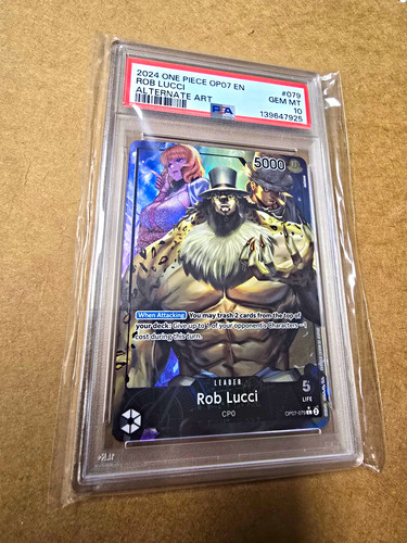 Rob Lucci (Parallel) graded PSA 10 for sale on eBay