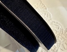 Sew On Hook Tape Loop Tape EXTRA STRENGTH 3/4 25 Yards Dark Navy