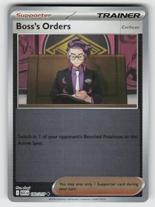 Boss's Orders [Corbeau] 183/217 Ascended Heroes Reverse Holo