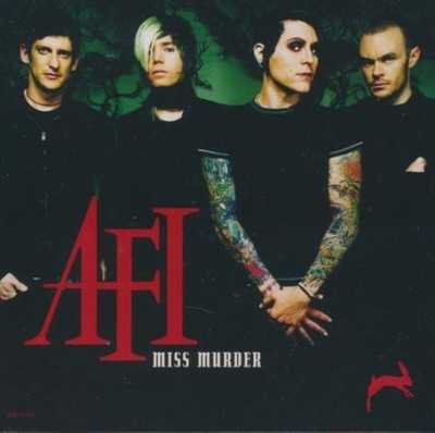 AFI: Miss Murder PROMO MUSIC AUDIO CD alt punk hard rock 2006 Interscope Records