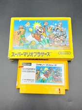 Super Mario Bros Nintendo Famicom Cartridge & Box NO MANUAL Authentic JP Version