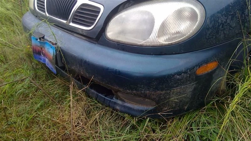 Front Bumper Hatchback 3 Door Excluding Sport Fits 98-02 Daewoo Lanos OEM - Image 2 of 4