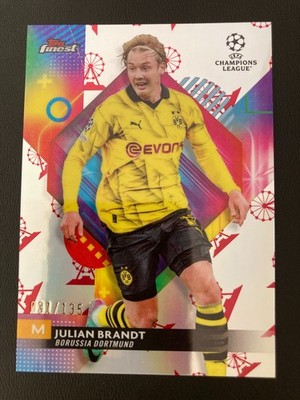 2023-24 Topps Finest UEFA CC Ferris Wheel Refractor Julian Brandt #/135 DORTMUND
