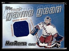 2000-01 Topps Stars #GG-MRi Mike Richter Game Gear
