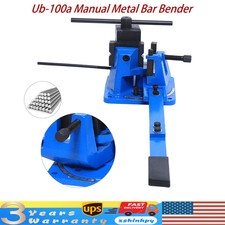 UB-100A Universal Manual Metal Bar Bender Heavy Duty Flat Steel Bending Machine