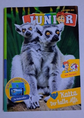 Junior Heft Oktober 2023 Kindermagazin - ungelesen! 