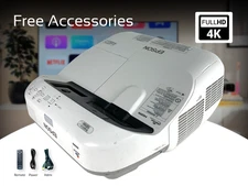 Epson BrightLink 585Wi 3LCD Projector Ultra Short Throw 3300 ANSI Long Lamp Life