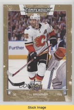 2017-18 Upper Deck Compendium Gold Troy Brouwer #638 READ o1h