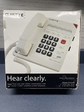 Clarity C1000 Hearing Impaired Big Button Land Line Telephone.