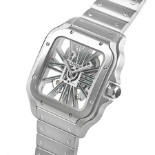 CARTIER Santos de Cartier LM Skeleton WHSA0028 SW13656