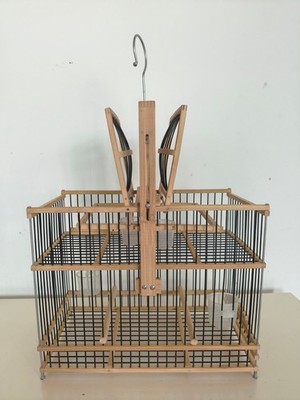2-Door Birdcage Repeating Trap Cage Hunting Escaped bird cage Birds Catch 90006