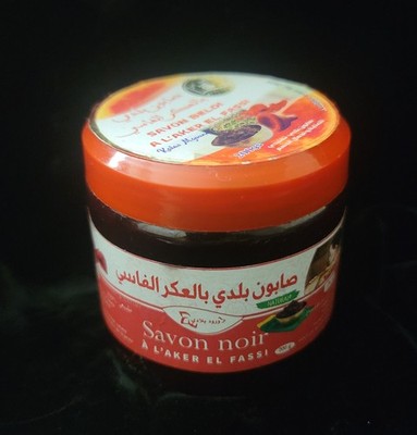 Organic Moroccan beldi soap/ Aaker Fassi for hammam & spa