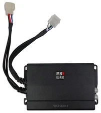 MB Quart NA2-320.4 320w RMS 4-Channel Amplifier Amp for Polaris RZR/ATV/UTV/Cart