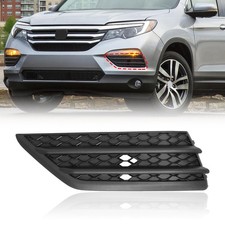 BXZ Driver Bumper Fog Light Cover Insert for Honda Pilot 2016-2018