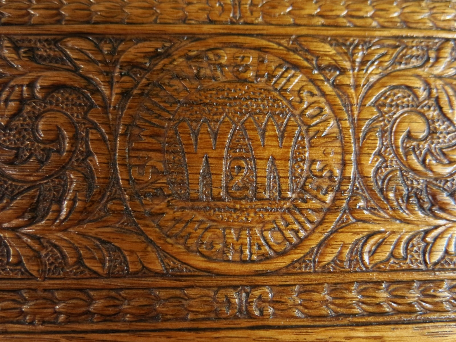 Restored WHEELER & WILSON Sewing Machine Parts Box—Original Hardware