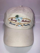 Vintage Tommy Bahama Martini Roundup Hat Cap Adjustable Strapback Paradise Ranch