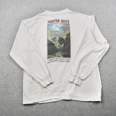 Vintage Phantom Ranch Grand Canyon 80 Years Long Sleeve Shirt L