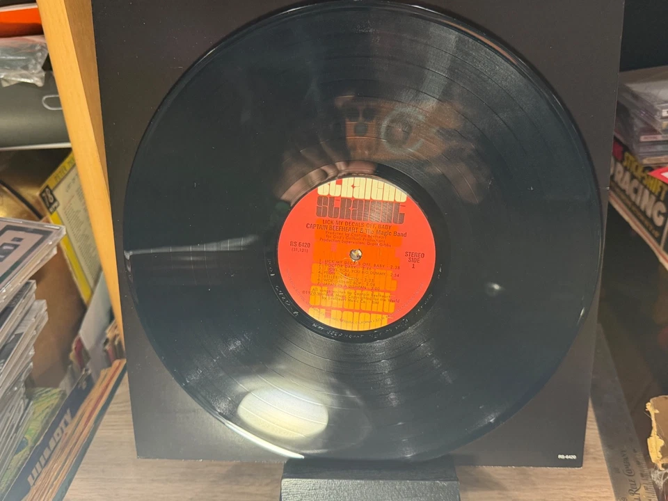 CAPTAIN BEEFHEART & HIS MAGIC BAND   LICK MY DECALS OFF, BABY VINYL RECORD LP - Image 3 of 4